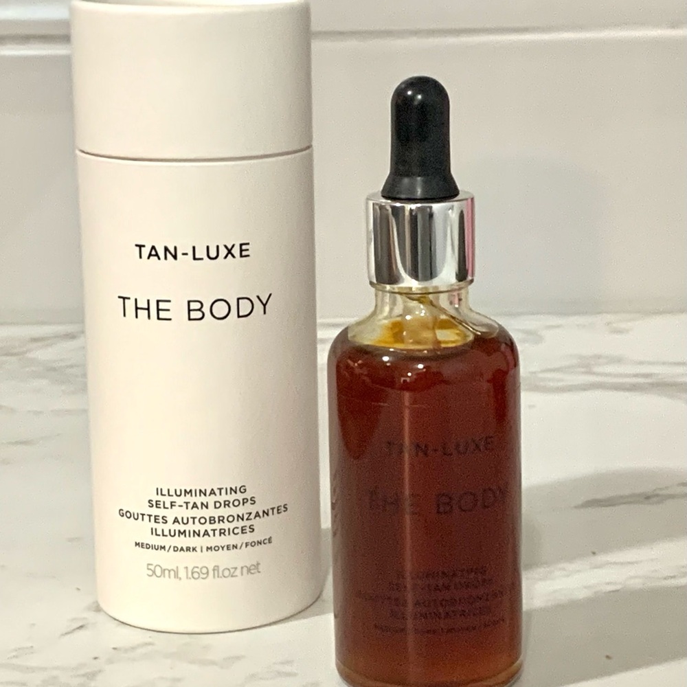 Tan-Luxe The Body Medium/Dark Self-Tan Drops 1.69 oz